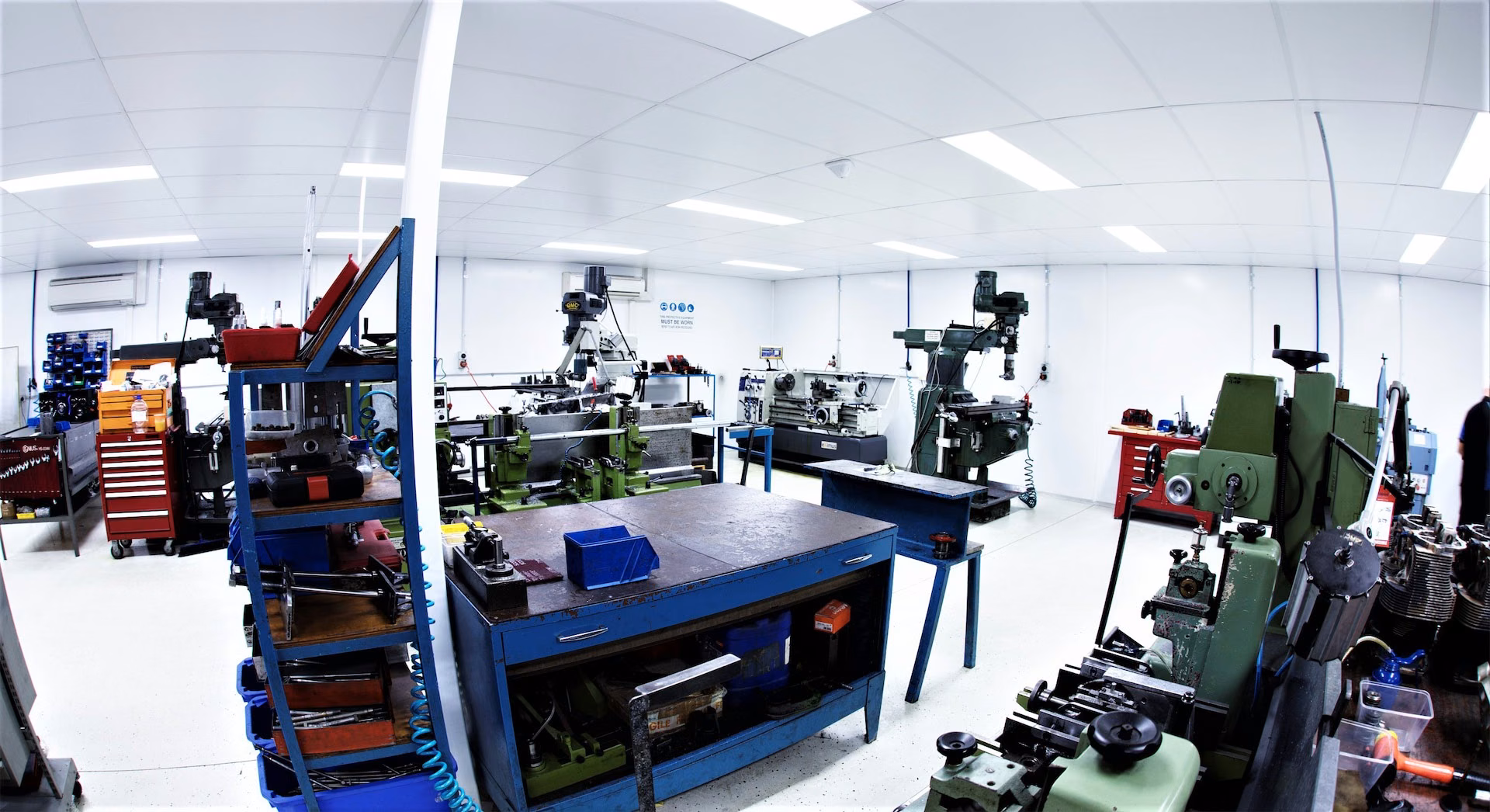 Aircraft component work at Sigma’s overhaul facility
