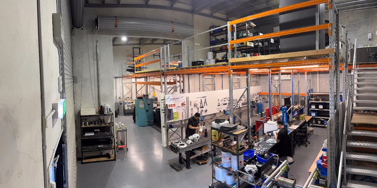 Expanded Sigma propeller overhaul workshop at Caloundra